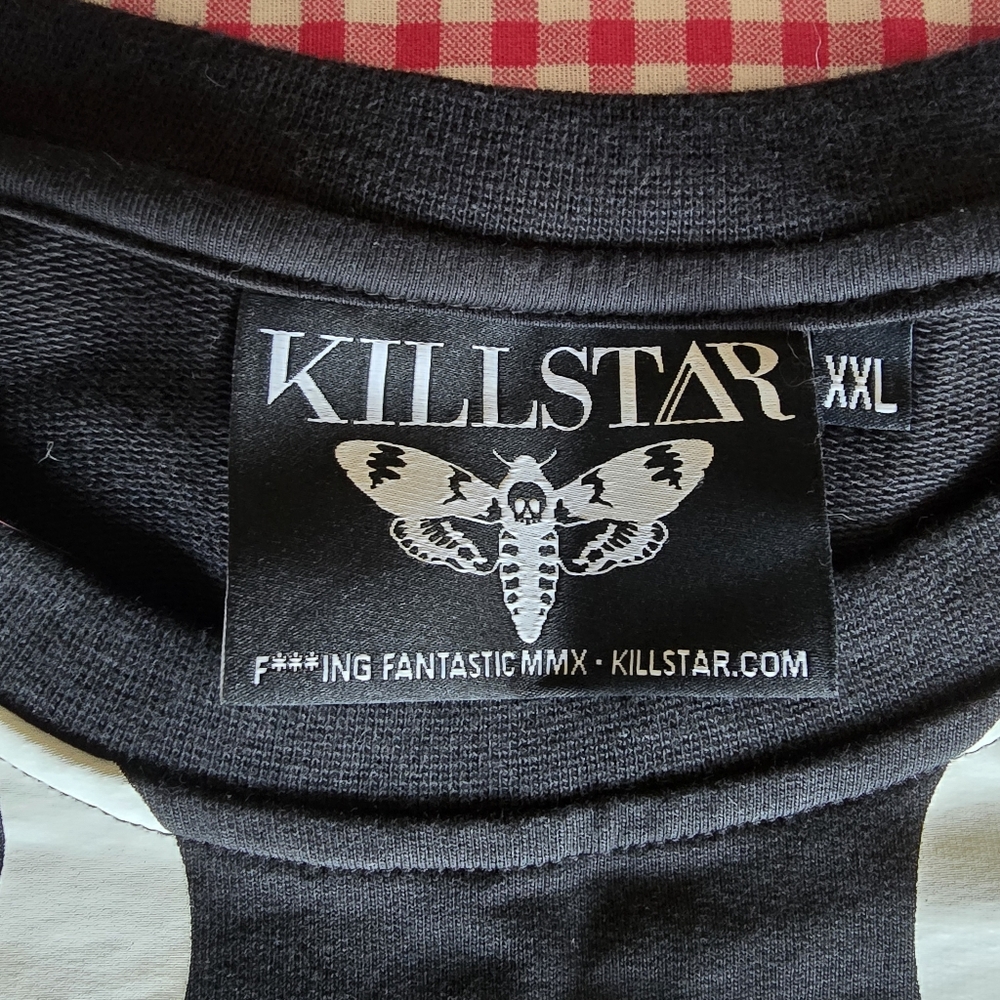 Killstar Frownie Face Sweater Size XXL - Picture 5 of 6